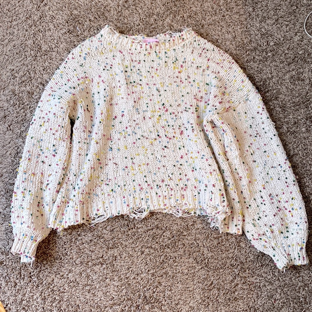 Pink Lily Multi Color Sweater